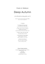 Deep Autumn for cello and 10-string guitar